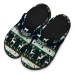customized seattle kraken christmas motif clogs best selling