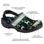 customized seattle kraken christmas motif clogs best selling