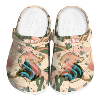 customized seattle kraken desert cactus pattern clogs best selling
