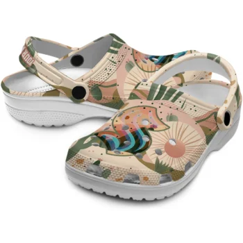 customized seattle kraken desert cactus pattern clogs high quality