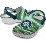 customized seattle mariners hills illustration clogs best selling