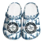 customized seattle mariners snowy mountains clogs best selling