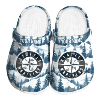 customized seattle mariners snowy mountains clogs best selling