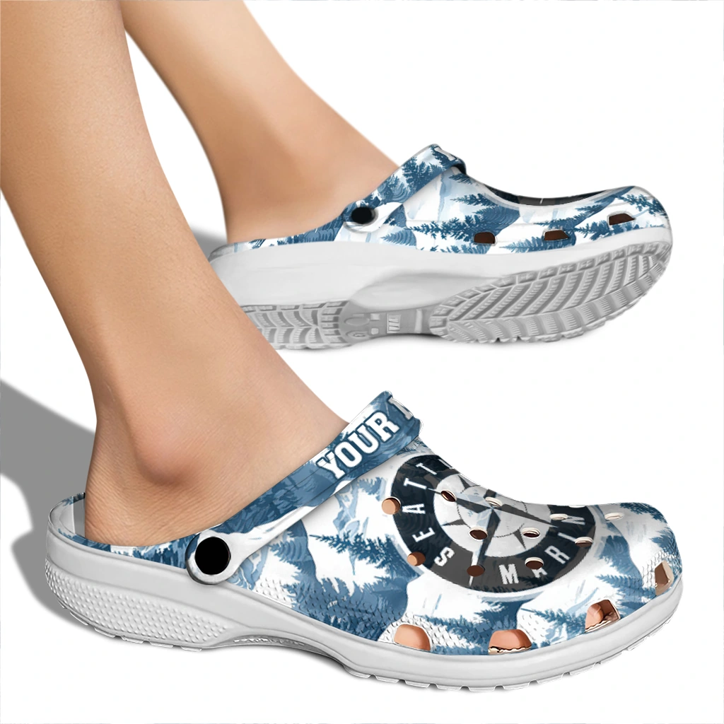 customized seattle mariners snowy mountains clogs fashion forward customized seattle mariners snowy mountains clogs fashion forward