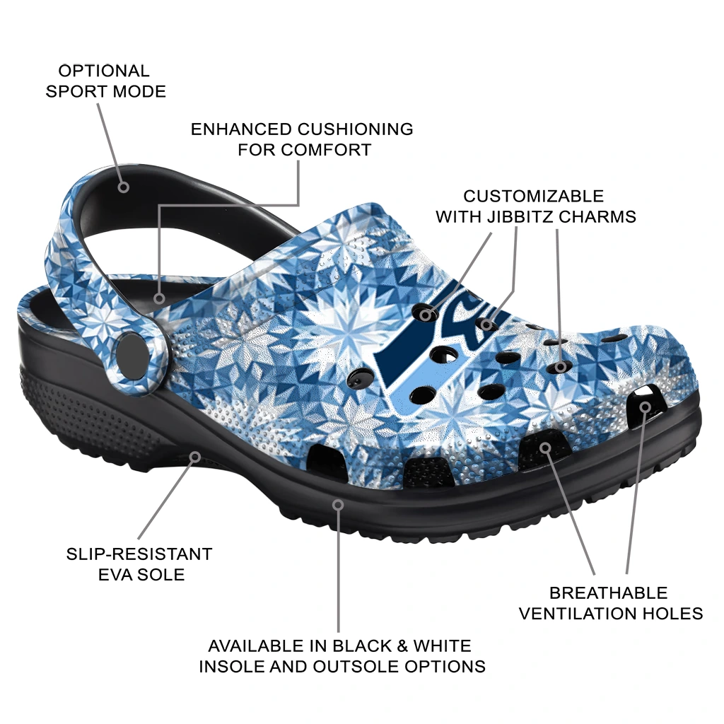 customized seattle seahawks snowflake mosaic clogs new arrival customized seattle seahawks snowflake mosaic clogs new arrival