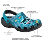 customized seattle seahawks tropical fish ocean clogs best selling