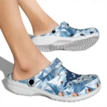 customized smu mustangs mountain artwork clogs best selling