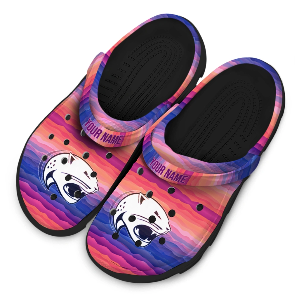 customized south alabama jaguars wavy stripes clogs latest model customized south alabama jaguars wavy stripes clogs latest model