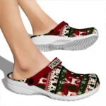 customized south carolina gamecocks christmas motif clogs best selling