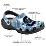 customized south carolina gamecocks mountain artwork clogs best selling