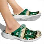 customized south florida bulls christmas motif clogs best selling