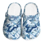 customized south florida bulls mountain artwork clogs best selling