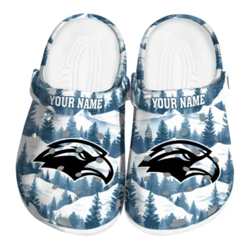 customized southern miss golden eagles snowy mountains clogs best selling
