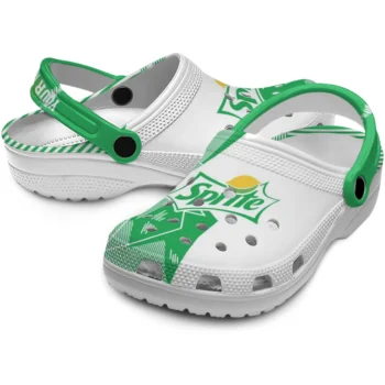 customized sprite modern green white clogs high quality hey clogs