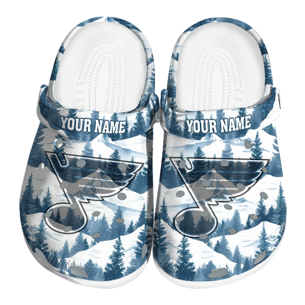 customized st louis blues snowy mountains clogs best selling customized st louis blues snowy mountains clogs best selling