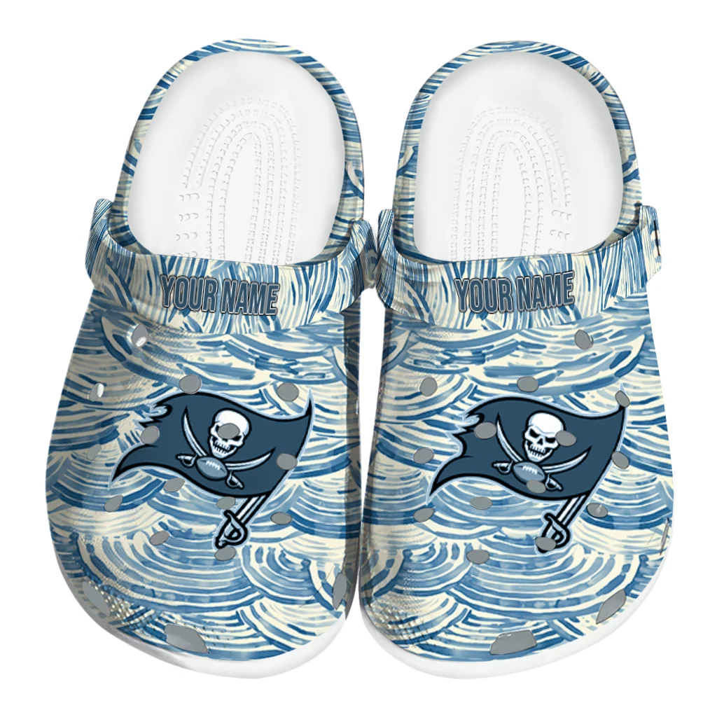 customized tampa bay buccaneers sea swirls clogs best selling customized tampa bay buccaneers sea swirls clogs best selling