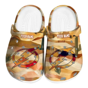 customized tampa bay lightning desert layers clogs best selling