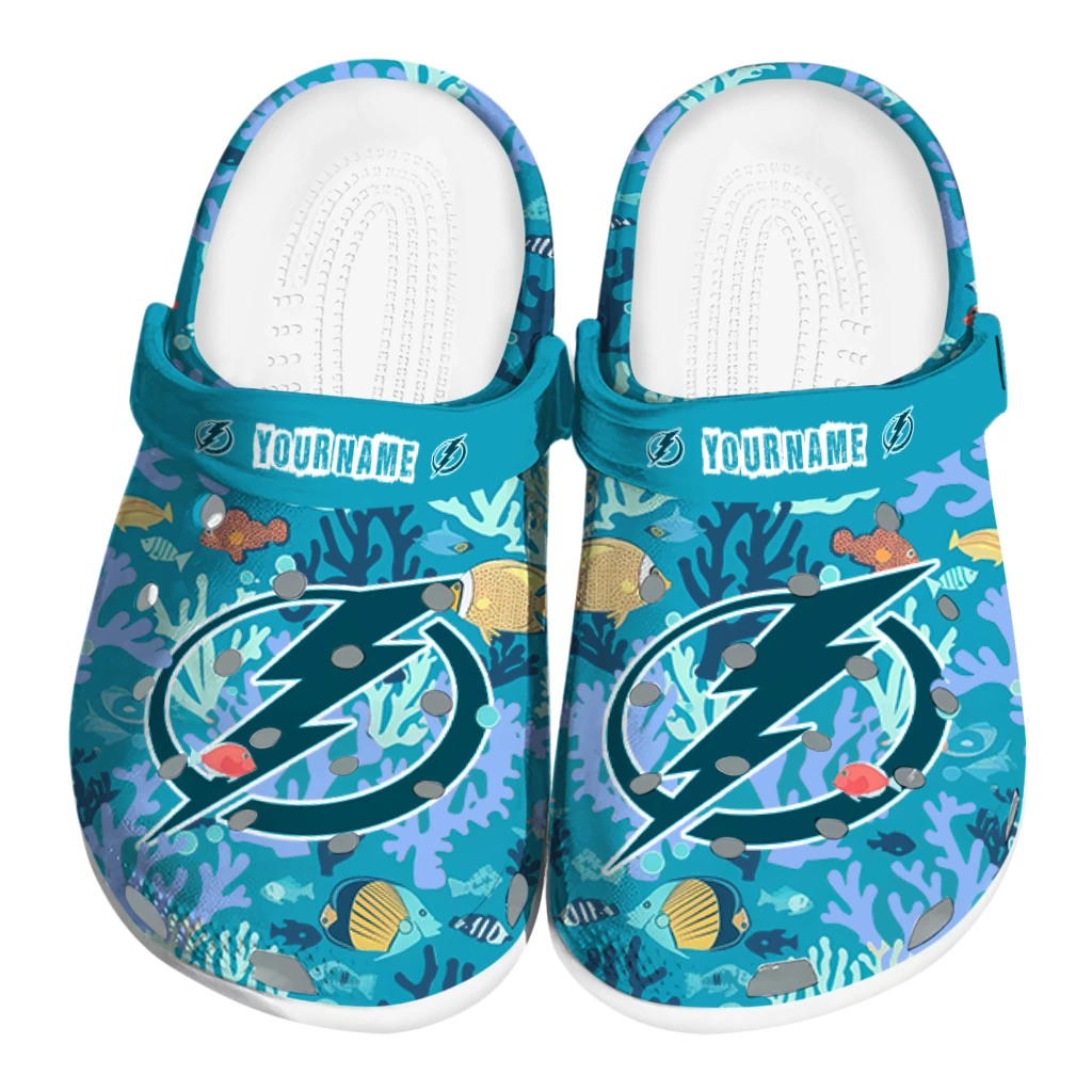 customized tampa bay lightning tropical fish ocean clogs best selling customized tampa bay lightning tropical fish ocean clogs best selling