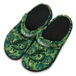 customized tampa bay lightning tropical leaves clogs best selling