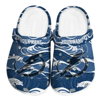 customized tampa bay lightning wave flow clogs best selling
