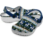 customized tampa bay rays christmas motif clogs best selling