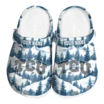 customized tcu horned frogs snowy mountains clogs best selling