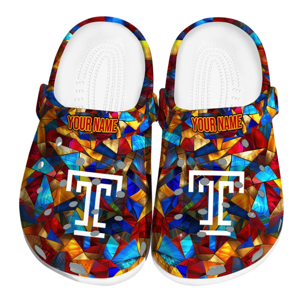 customized temple owls prism pieces clogs best selling customized temple owls prism pieces clogs best selling