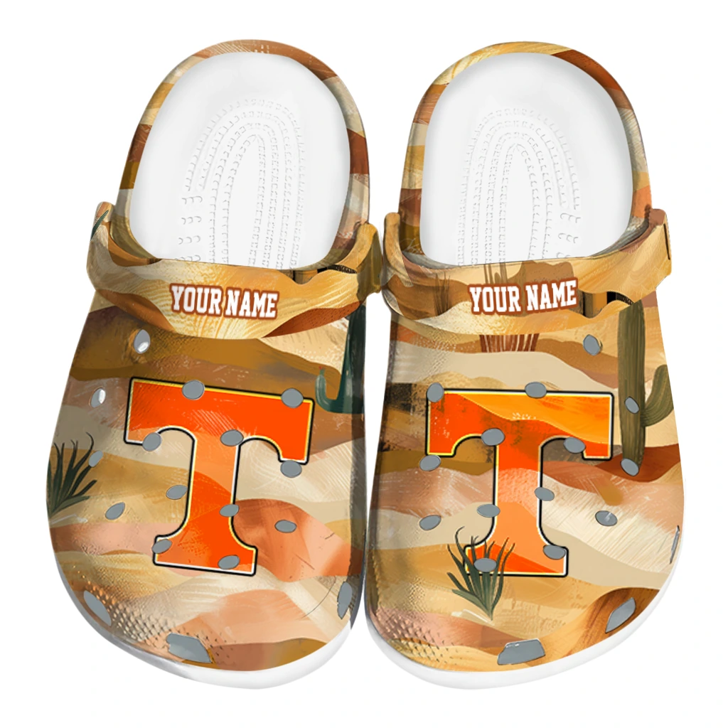 customized tennessee volunteers desert layers clogs best selling customized tennessee volunteers desert layers clogs best selling