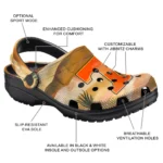 customized tennessee volunteers desert layers clogs best selling