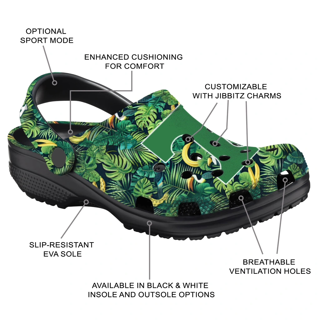 customized tennessee volunteers tropical leaves clogs new arrival customized tennessee volunteers tropical leaves clogs new arrival