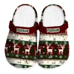 customized texas am aggies christmas motif clogs best selling