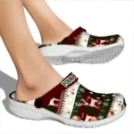 customized texas am aggies christmas motif clogs best selling