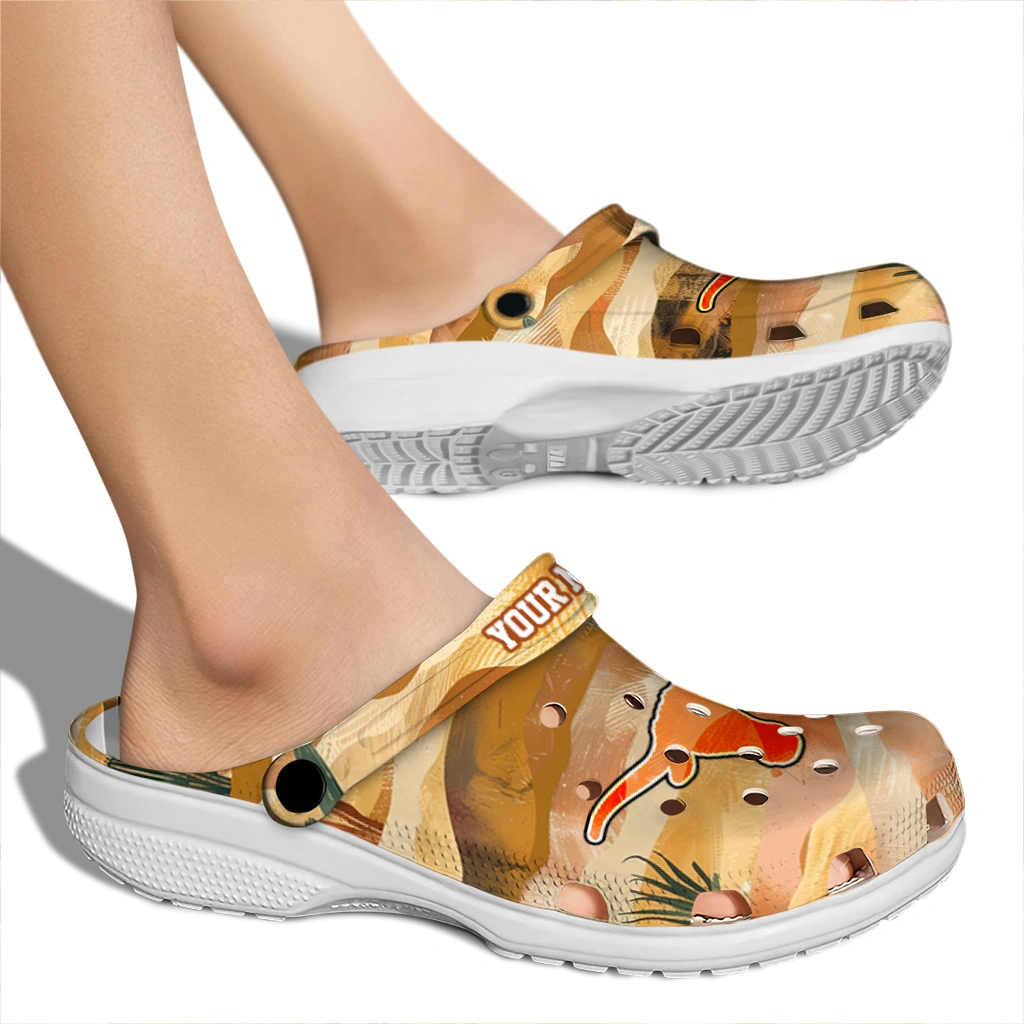customized texas longhorns desert layers clogs fashion forward customized texas longhorns desert layers clogs fashion forward