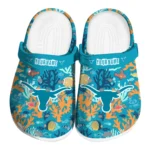 customized texas longhorns tropical fish ocean clogs best selling