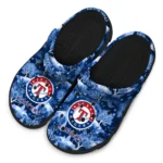 customized texas rangers snowy hills clogs best selling