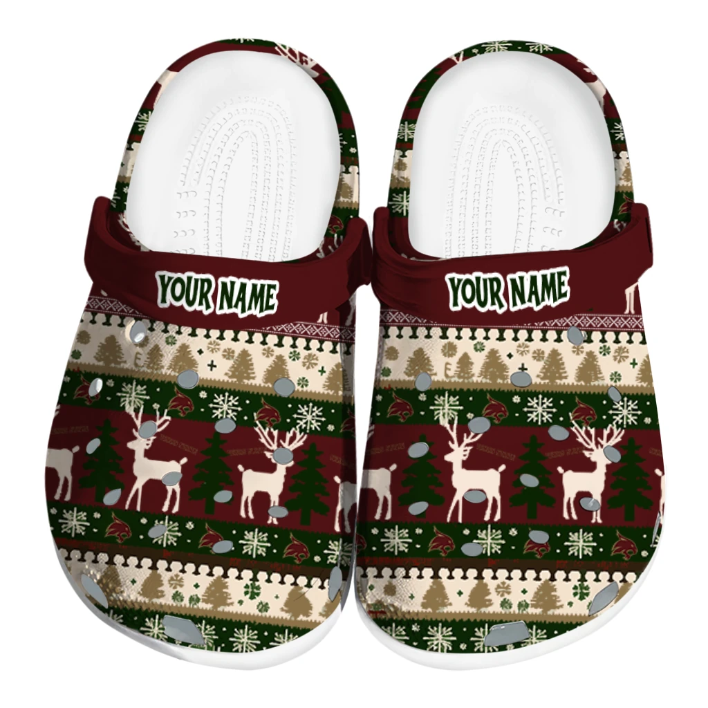 customized texas state bobcats christmas motif clogs best selling customized texas state bobcats christmas motif clogs best selling