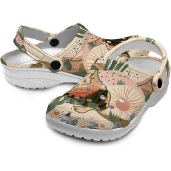customized texas state bobcats desert cactus pattern clogs high quality