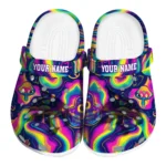 customized texas state bobcats swirling mushrooms clogs best selling