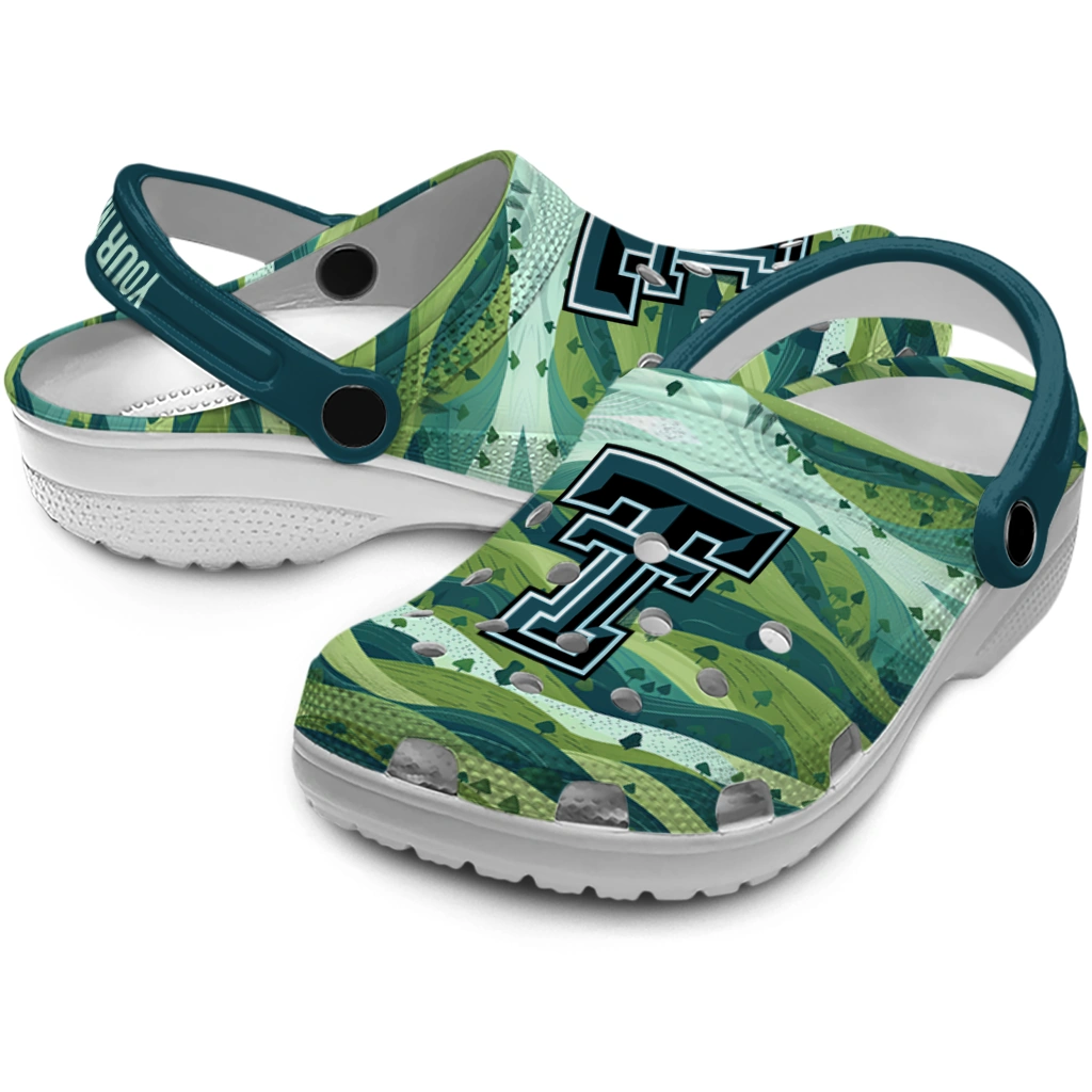 customized texas tech red raiders hills illustration clogs high quality customized texas tech red raiders hills illustration clogs high quality