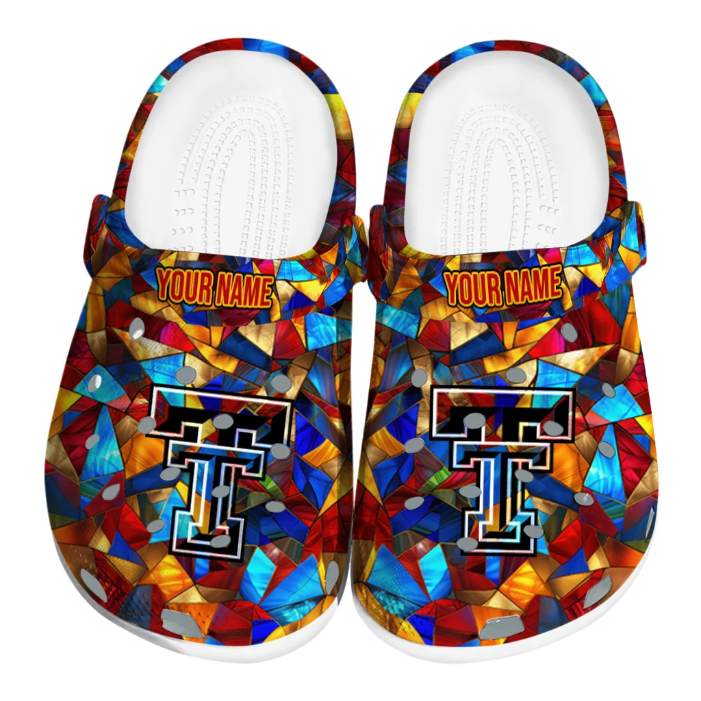 customized texas tech red raiders prism pieces clogs best selling customized texas tech red raiders prism pieces clogs best selling