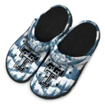customized texas tech red raiders snowy mountains clogs best selling