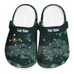 customized toledo rockets deer nightscape clogs best selling