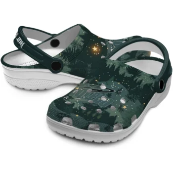 customized toledo rockets deer nightscape clogs high quality