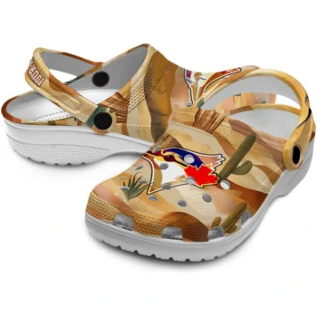 customized toronto blue jays desert layers clogs high quality