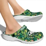 customized toronto blue jays tropical leaves clogs best selling