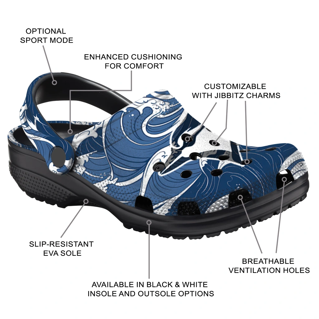 customized toronto blue jays wave flow clogs new arrival customized toronto blue jays wave flow clogs new arrival
