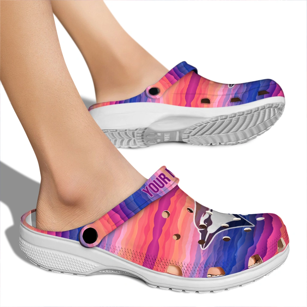 customized toronto blue jays wavy stripes clogs fashion forward customized toronto blue jays wavy stripes clogs fashion forward