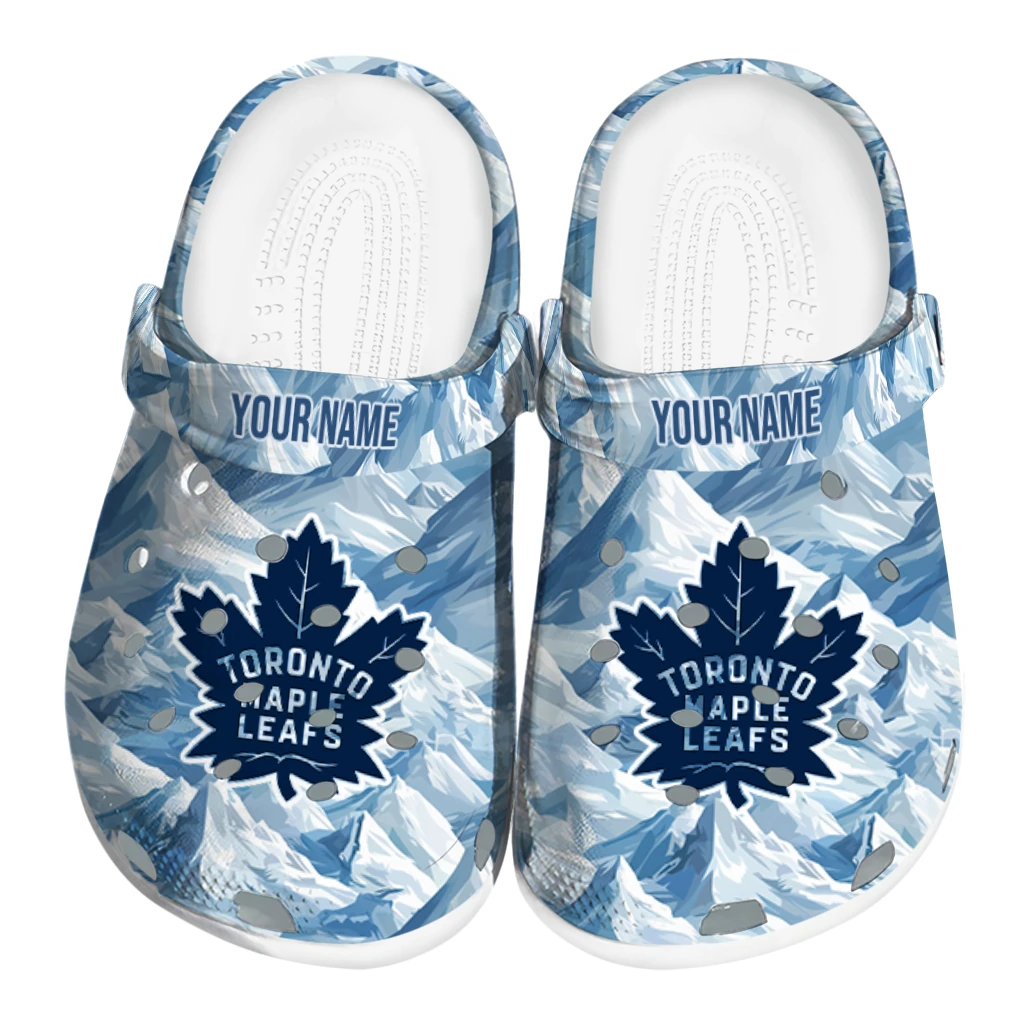 customized toronto maple leafs mountain artwork clogs best selling customized toronto maple leafs mountain artwork clogs best selling