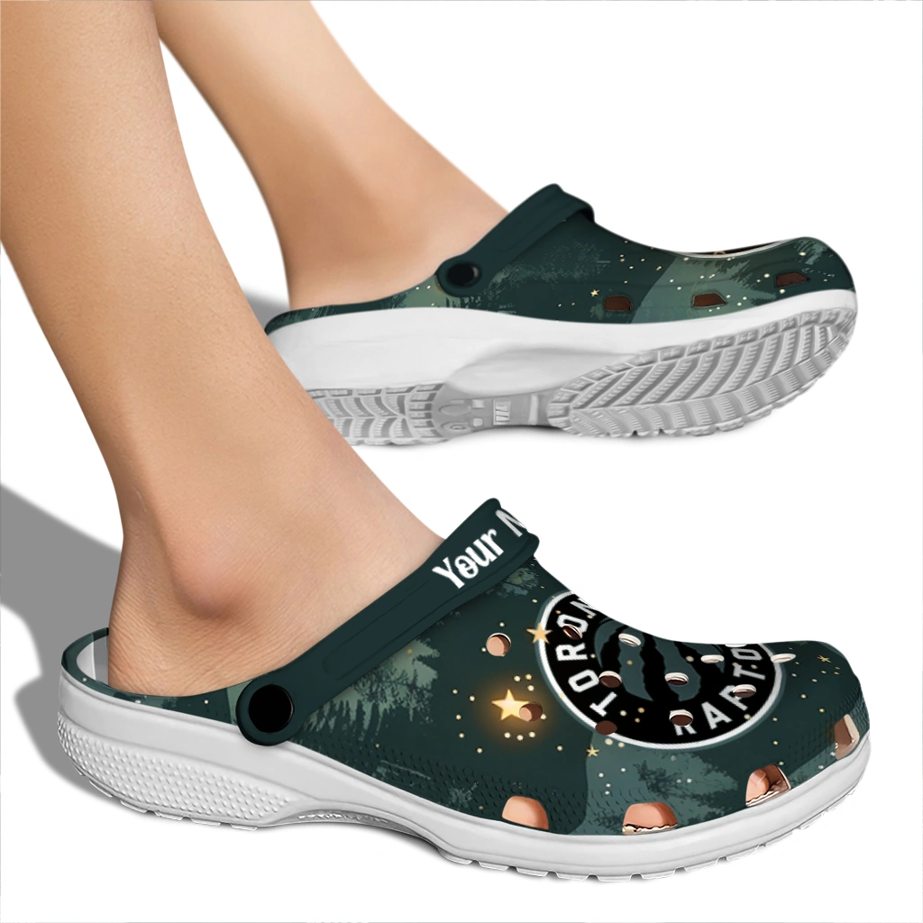 customized toronto raptors deer nightscape clogs fashion forward customized toronto raptors deer nightscape clogs fashion forward