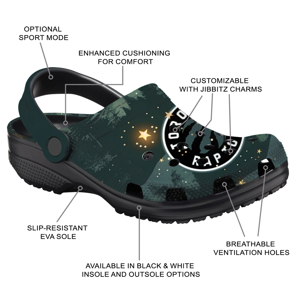 customized toronto raptors deer nightscape clogs new arrival customized toronto raptors deer nightscape clogs new arrival